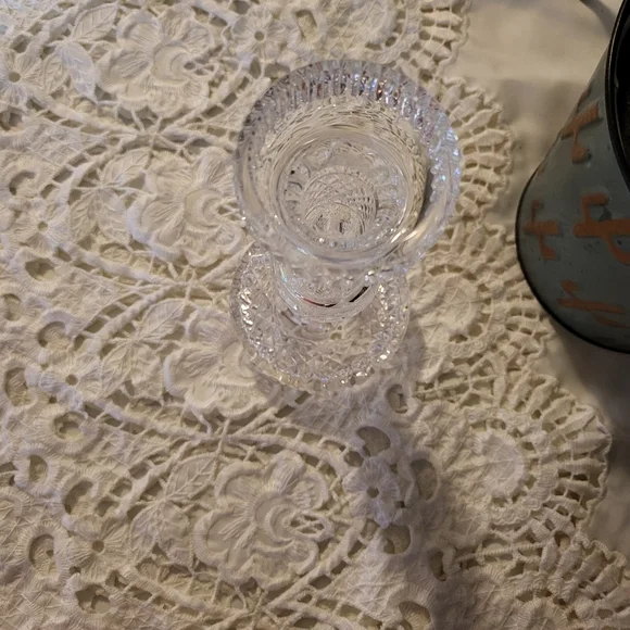 1  8" Waterford Crystal Alana Candlestick Candle holders - Picture 3 of 7